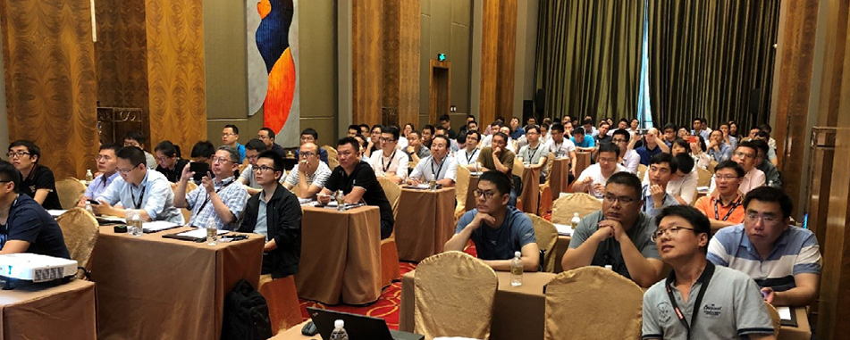 Participants of the FEMFAT LAB User Meeting in China in 2019 are listening to a lecture